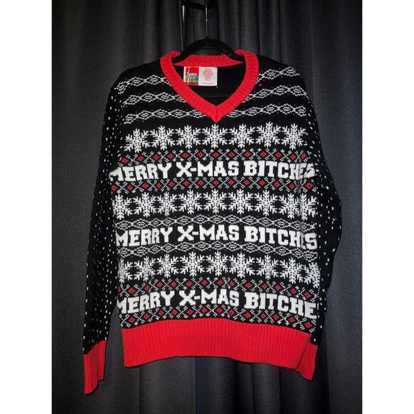 Ugly Christmas Sweater Xmas Size Medium Spencer’s - Picture 1 of 3